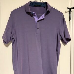Greyson Mens Saranac Plum Golf Polo Shirt